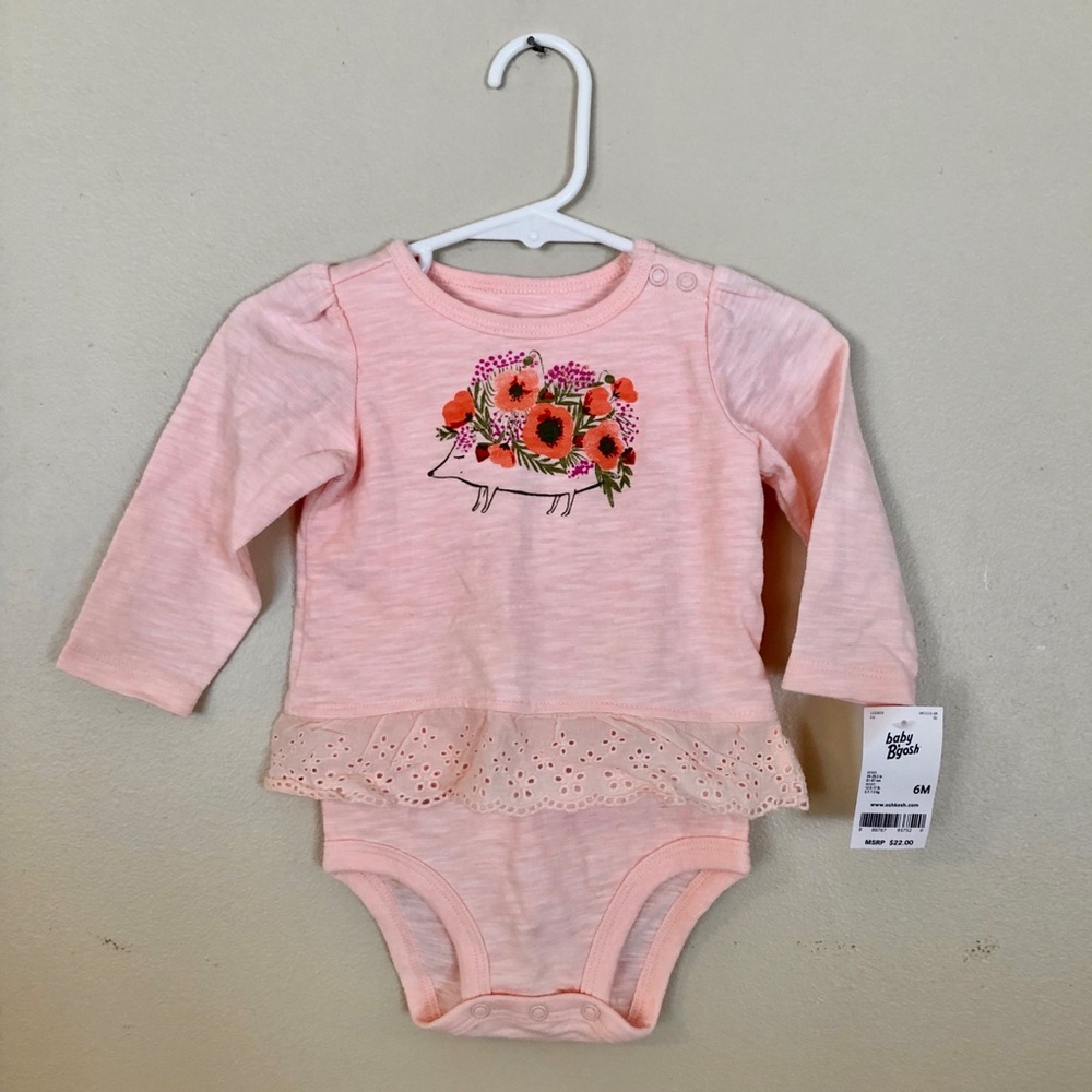 Pretty trimmed onesie